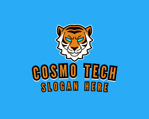 Furious Tiger Gamer logo design