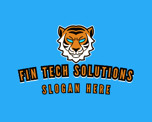 Furious Tiger Gamer logo design