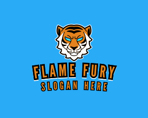 Furious Tiger Gamer logo design