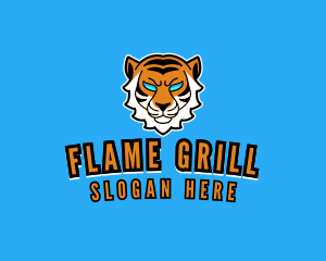 Furious Tiger Gamer logo design