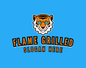 Furious Tiger Gamer logo design