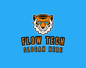 Furious Tiger Gamer logo design