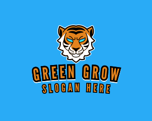 Furious Tiger Gamer logo design