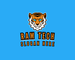 Furious Tiger Gamer logo design