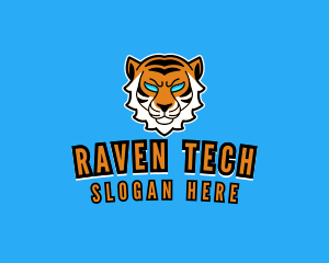 Furious Tiger Gamer logo design