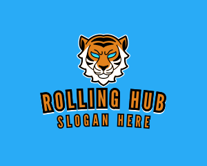 Furious Tiger Gamer logo design