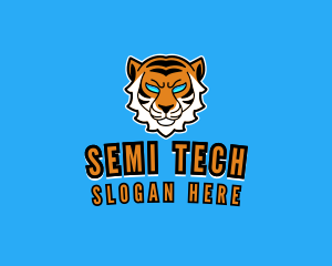 Furious Tiger Gamer logo design