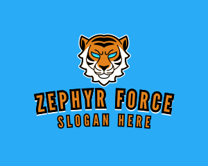 Furious Tiger Gamer logo design