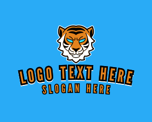 Tiger - Furious Tiger Gamer logo design
