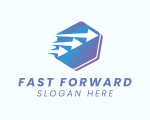 Fast Arrow Delivery  logo design