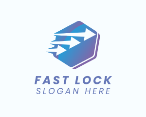 Fast Arrow Delivery  logo design