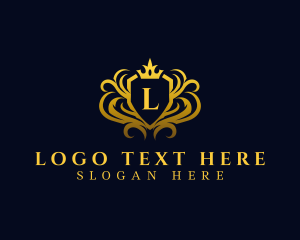 Sophisticated - Sophisticated Crown Shield Royalty logo design
