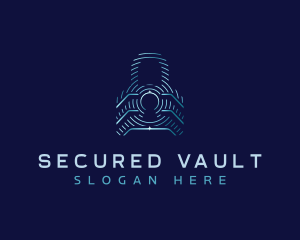 Lock Security Privacy logo design