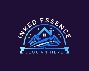 Water Pressure Cleaning logo design