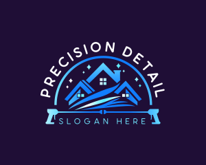 Water Pressure Cleaning logo design