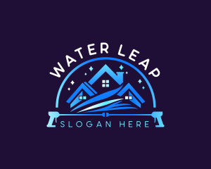 Water Pressure Cleaning logo design