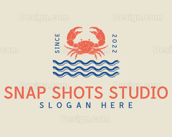 Sea Waves Crab Buffet Logo