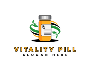 Pharmaceutical Medical Pill logo