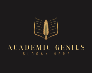 Academic Quill Publishing logo design