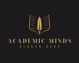 Academic Quill Publishing logo design