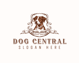 Dog Grooming Shelter logo design