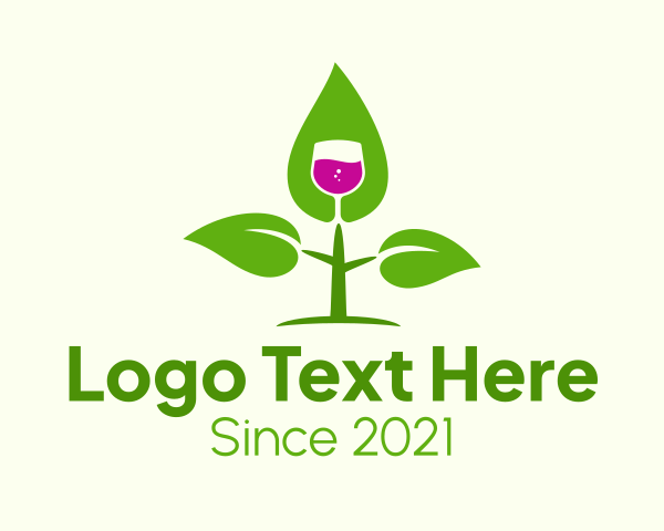 Wine Company logo example 1