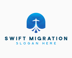 International Travel Airline logo design