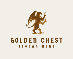 Premium Griffin Creature logo design