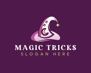 Magical Wizard Hat logo design