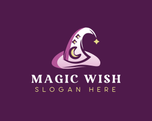 Magical Wizard Hat logo design