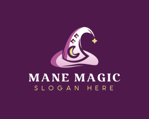 Magical Wizard Hat logo design