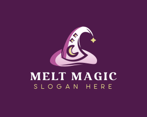 Magical Wizard Hat logo design