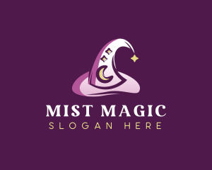 Magical Wizard Hat logo design