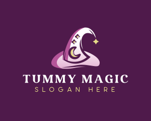 Magical Wizard Hat logo design