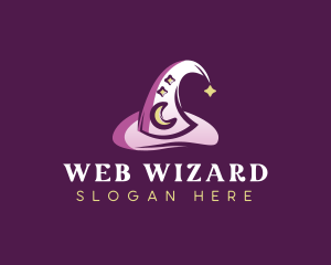 Magical Wizard Hat logo design