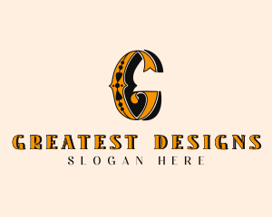 Antique Home Decor Letter G logo design