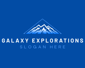 Alpine Mountain Everest logo design