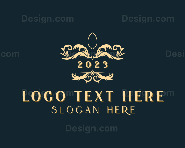 Gourmet Fine Dining Restaurant Logo