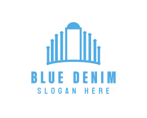 Generic Blue Crown logo design