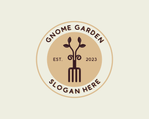 Plant Rake Garden logo design