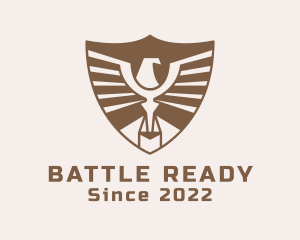 Bronze Eagle Crest logo design