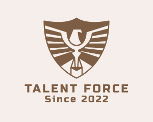 Bronze Eagle Crest logo