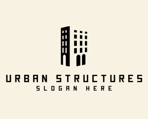 Real Estate Building Architecture logo design