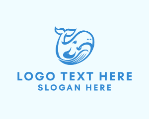 Whale Shark Animal  logo