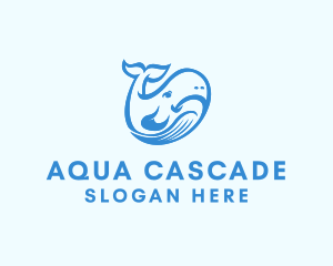 Whale Shark Animal  logo design