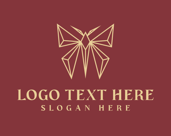 Moth logo example 4