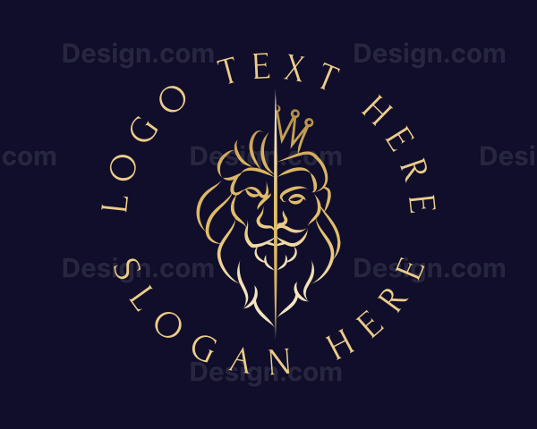 Premium Lion King Logo