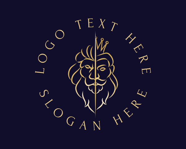 Premium Lion King logo