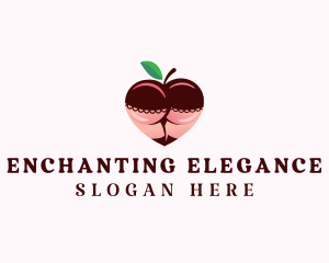 Sexy Peach Lingerie logo design