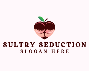 Sexy Peach Lingerie logo design